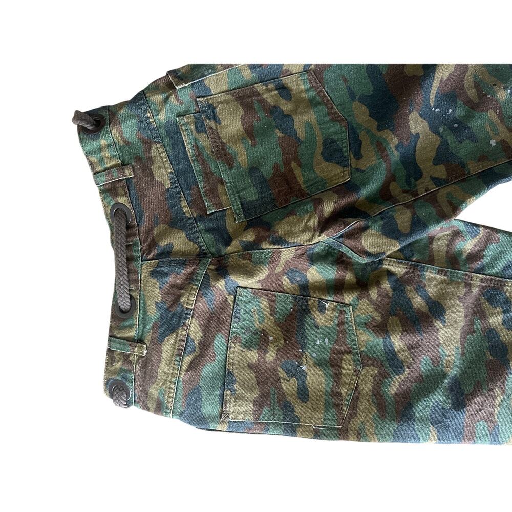 We the Free Moxie Camo print barrel jeans 27 - Picture 9 of 12